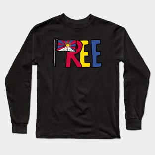 Free Tibet Long Sleeve T-Shirt